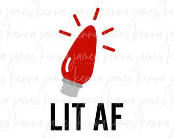 Lit AF svg | Jolly af svg | Jolly svg | Merry af svg | Merry svg | Christmas svg | Unisex svg | SVG | DXF | jpg | cut file