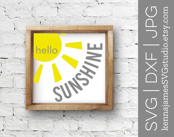 Download Free Hello Sunshine Svg Hello Svg Sunshine Svg Sun Svg Baby Etsy SVG Cut Files