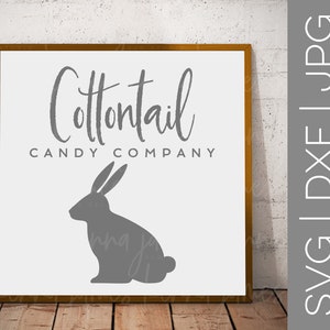 Cottontail Candy Company svg | Easter svg | Bunny svg | Cottontail svg | Rabbit svg | Peter Rabbit svg | SVG | DXF | JPG | cut file