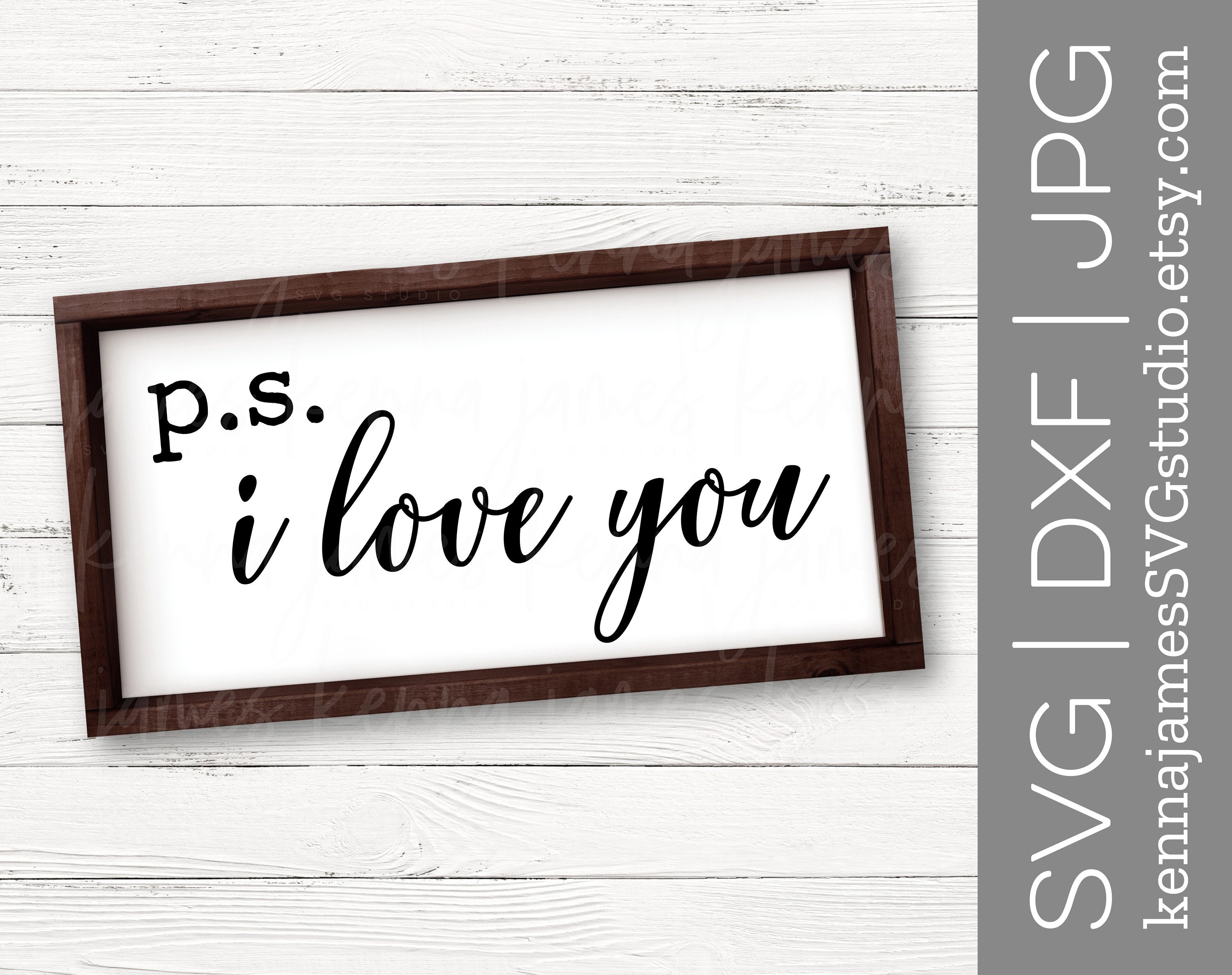 P.S. I Love You Svg I Love You Svg Love Svg Couple Svg - Etsy