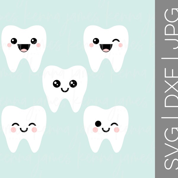Les dents svg | Dent de SVG | Fée des dents svg | Sac de fée des dents | Pochette fée des dents | Fée des dents en étain | SVG | LE DXF | LE JPG | couper le fichier