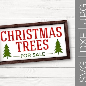 Kerst bomen te koop svg | Kerst svg | Kerstboom svg | Boerderij kerst svg | Boerderij svg | SVG | DXF | JPG | knippen van bestand