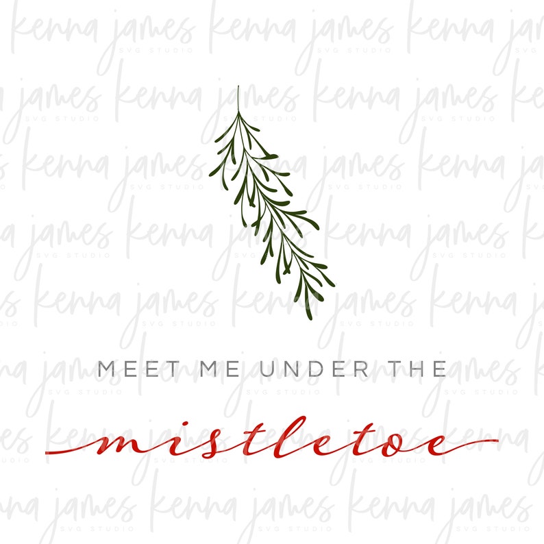 Meet Me Under the Mistletoe by M. Robinson