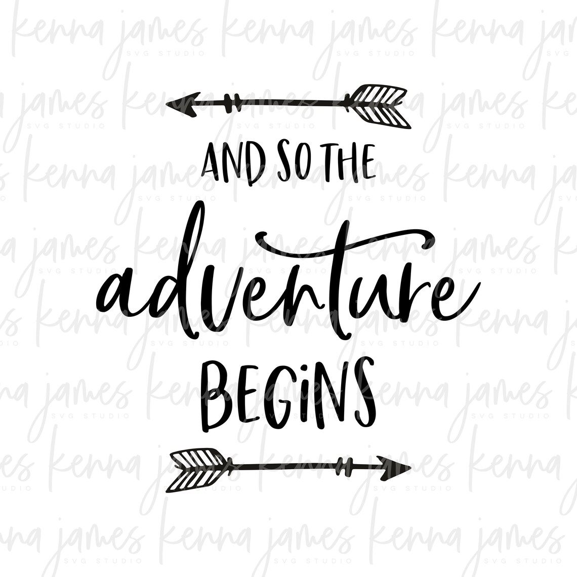 And so the Adventure Begins Svg Baby Svg New Baby Svg | Etsy