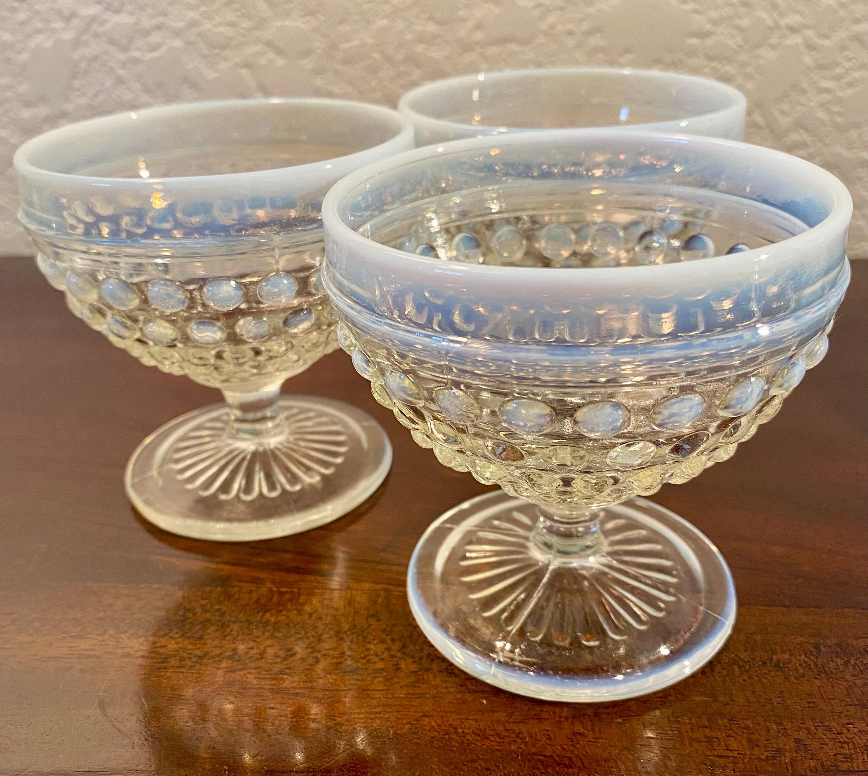 フェントン　ムーンストーン　ホブネイル　オパルーセント Fenton Moonstone - Etsy