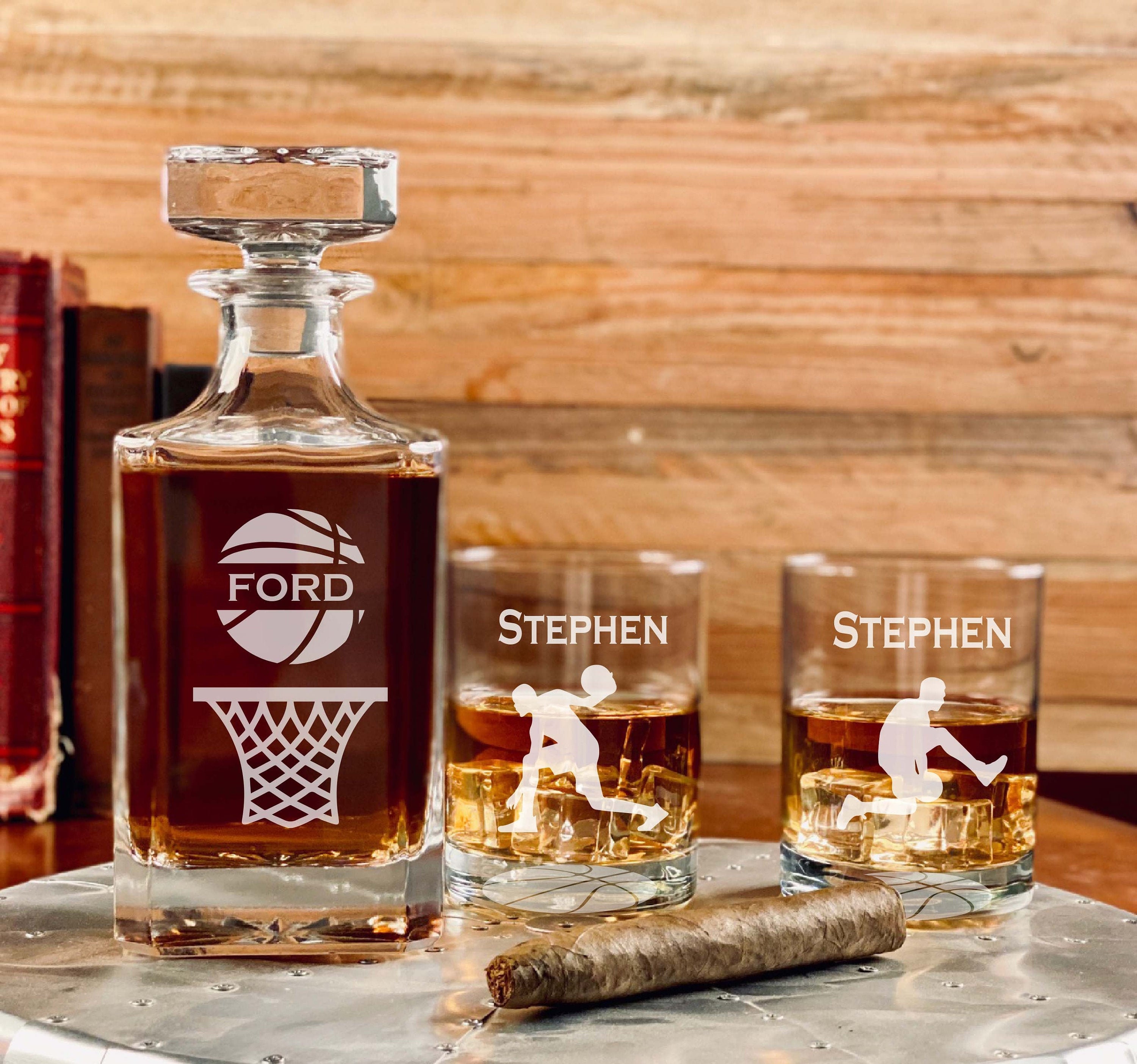 Personalized Basketball Whiskey Decanter Gift for Sports Etsy UK