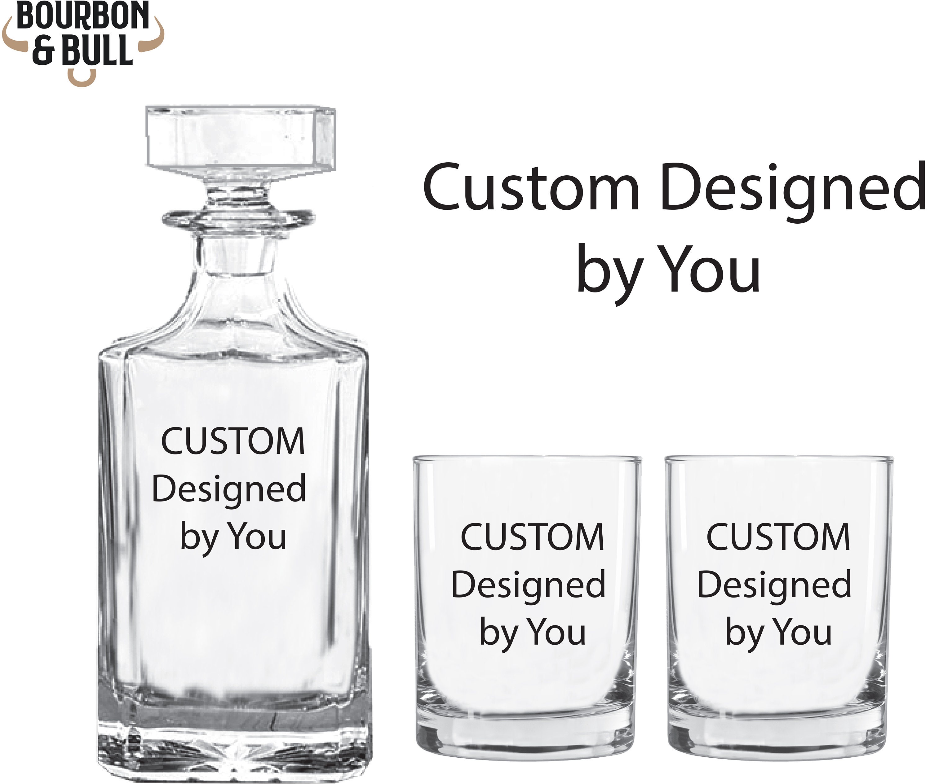 Custom Decanter Set