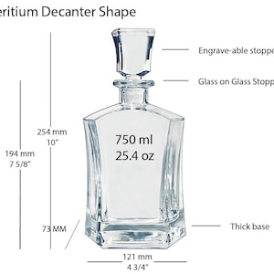 Personalized New York State Police Badge Whiskey Decanter - Police Officer, Law Enforcement Retirement Gift, Promotion Gift, Gift for Him image 7
