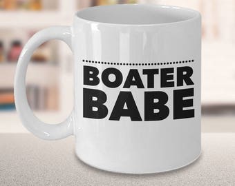 Funny Boater Gift For Boaters Coffee Mug Wife Girlfriend Mugs Bff Birthday