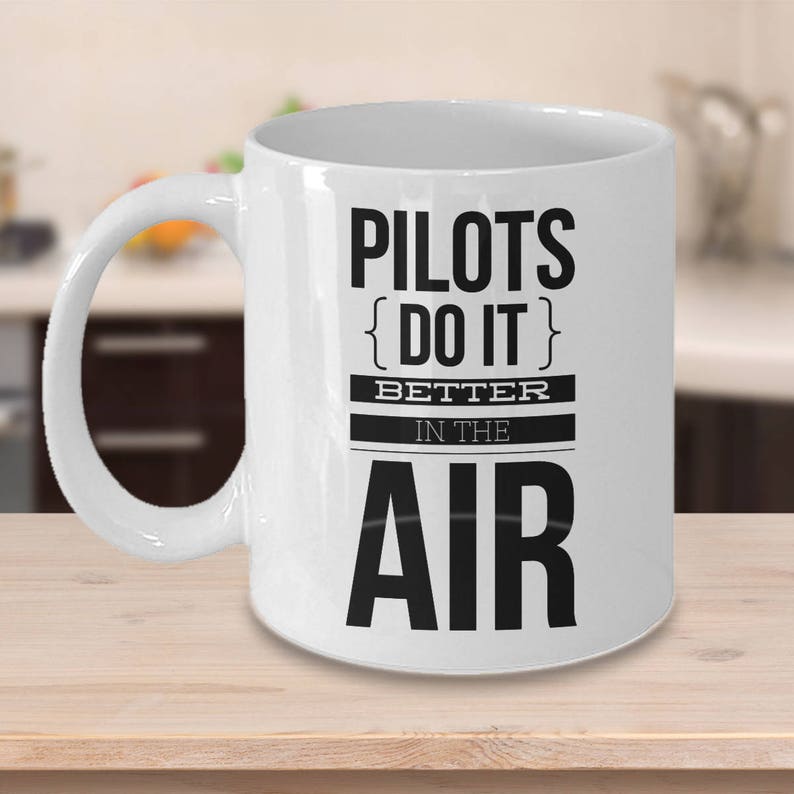 Funny Pilot Gift Funny Gift for Pilot Pilots Do It Better in Etsy
