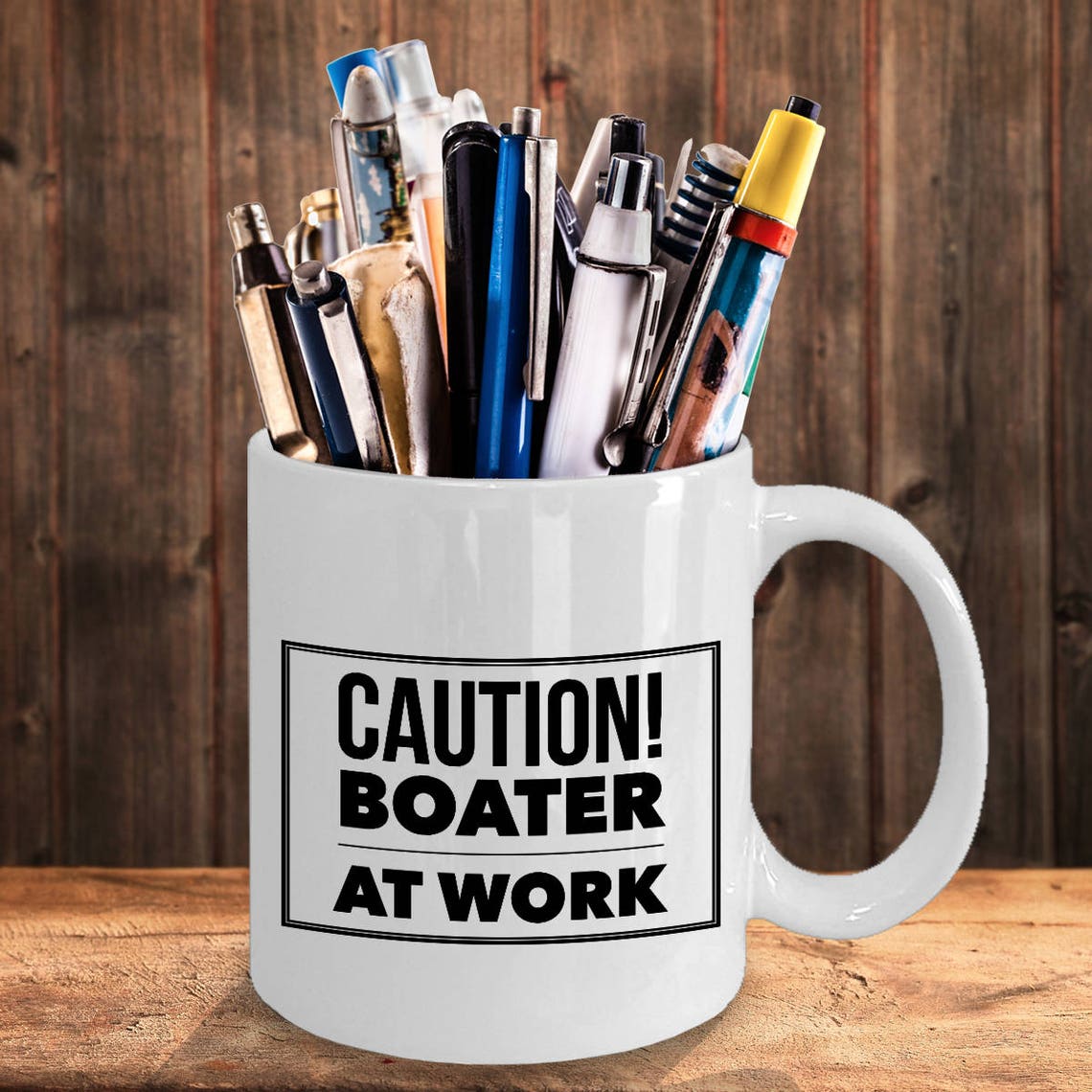 Gift for Boater Funny Boating Gifts Boater at Work Coffee