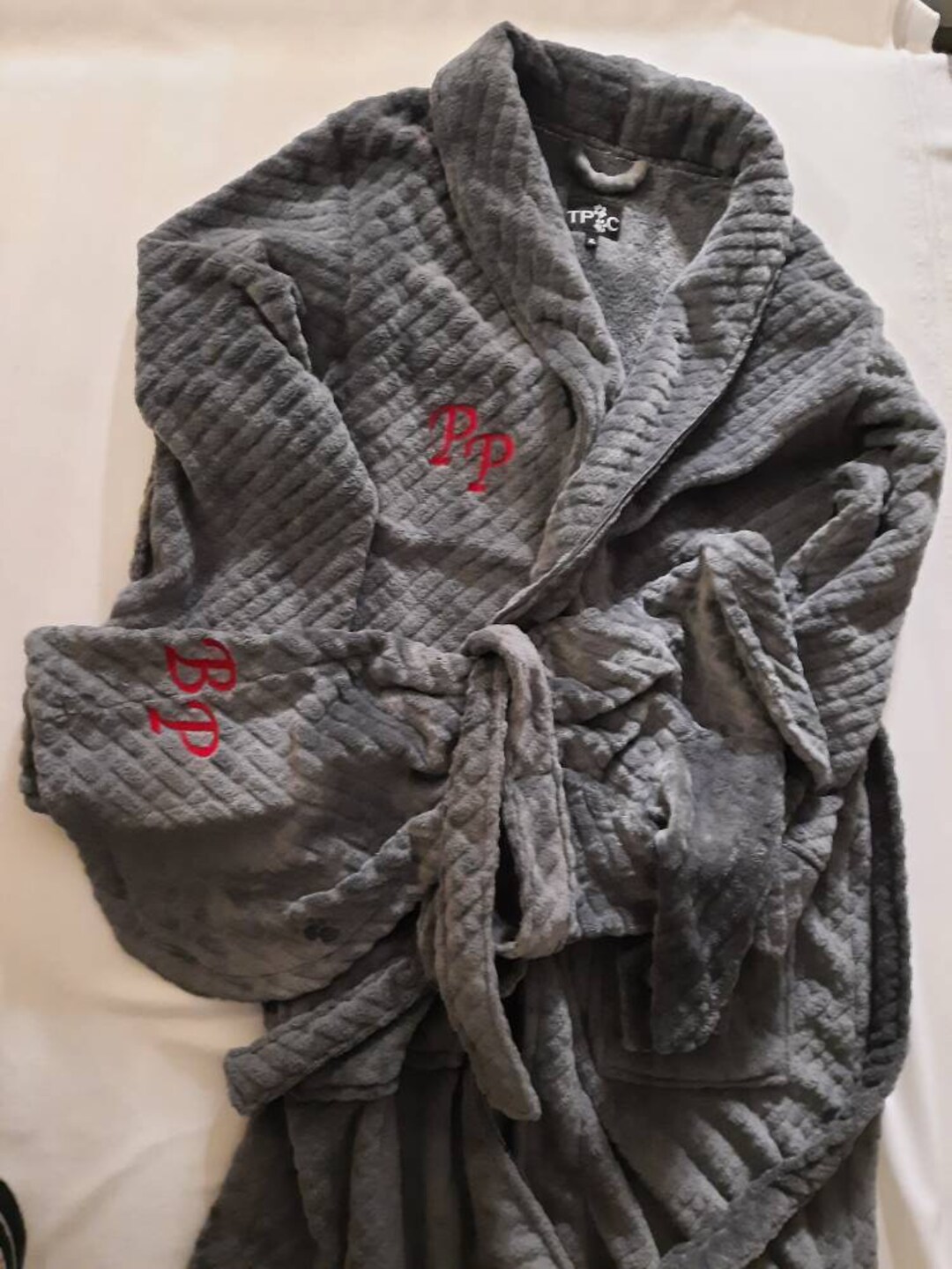 Matching Owner And Dog Dressing Gown Set Grey Waffle Design Etsy matching-owner-and-dog-dressing-gown-set-grey-waffle-design-etsy