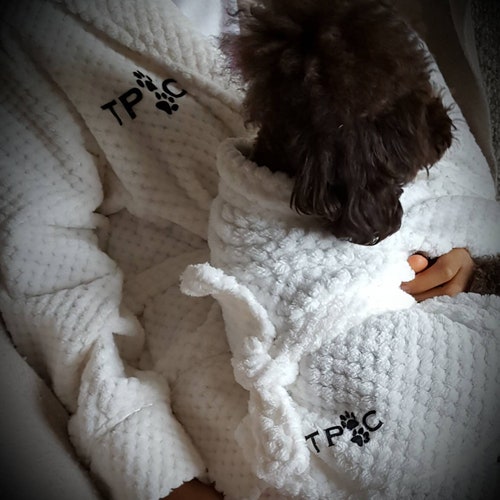 Matching Dog Dressing Gown. Owner and Dog Dressing Gown Set Etsy UK