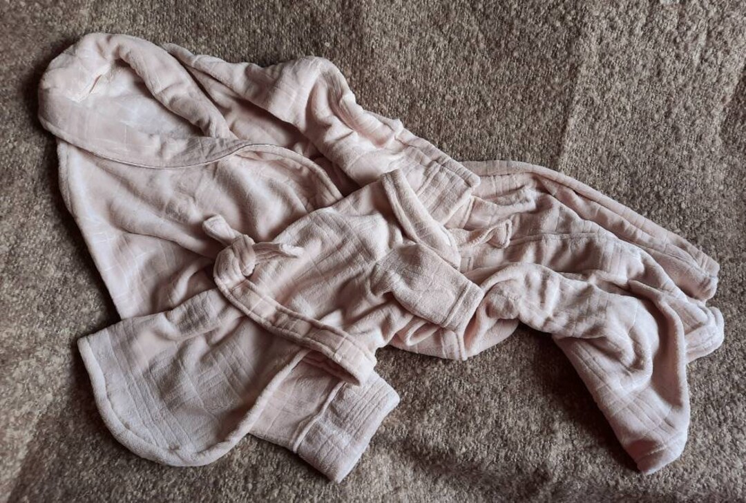 Matching Owner and Dog Dressing Gown Set. Champagne Check Etsy