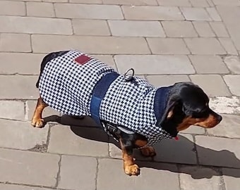 Dog padded coat. Dog waterproof coat. Dog walking jacket. Tweed jackets for dogs. Dog wool jackets. Dog outdoor. Dog mac.