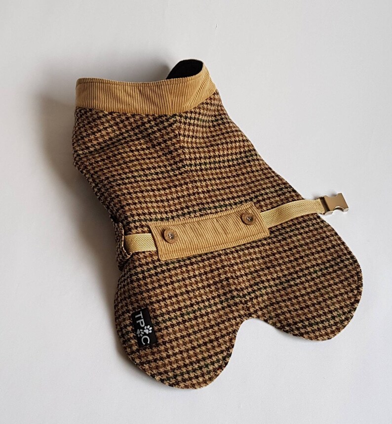 Dog Padded Coat. Dog Waterproof Coat. Dog Walking Jacket. Etsy
