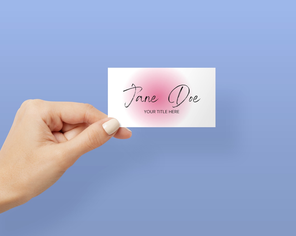 Business Card Template Instant Download Printable Business - Etsy