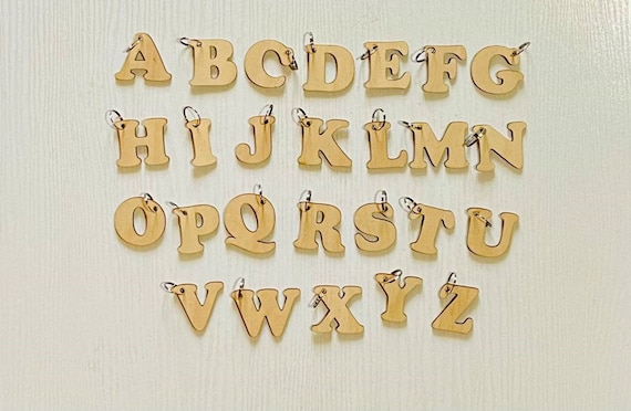 Laser Cut File A-Z Keychain Svg Glowforge Keychain Letter Svg -  Norway