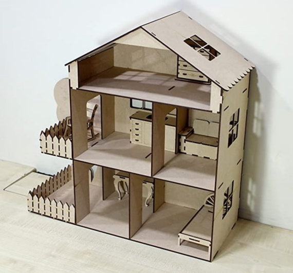 Doll House SVG Cut file by Creative Fabrica Crafts · Creative Fabrica