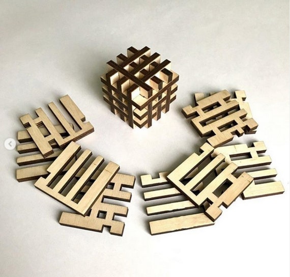 Laser Cut Games and Puzzles