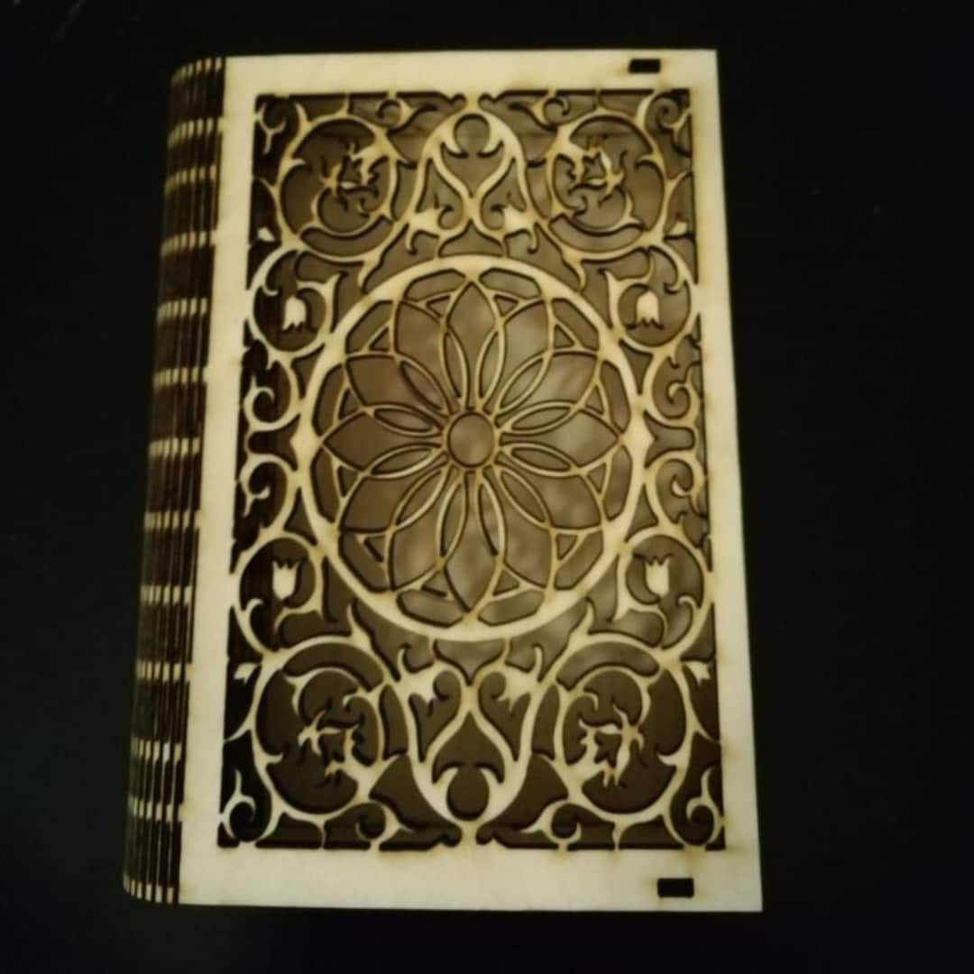 Laser Cut Book Box Svg 4 Mm File Box Svg File Box Vector