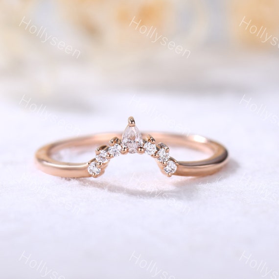 U shaped wedding rings sale