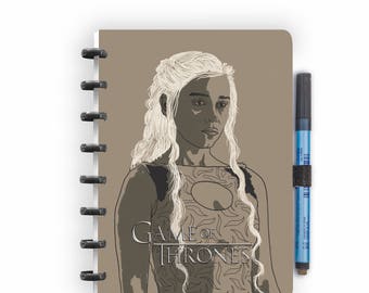 Mother of Dragons by Noteman - Eco-Friendly Whiteboard Notebook