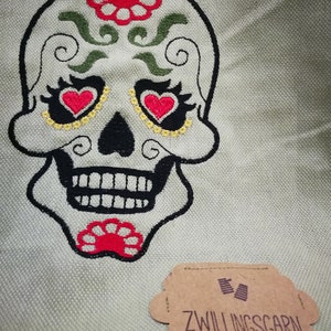 Mexican skull, scull, bag, bag, shopping, Mexican, scull, shopping bag, fashionable, unique image 4