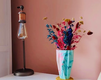 Marbled Deco Vase | Dried Flowers | home Decor | Housewarming Gift