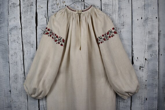 Vintage traditional Ukrainian embroidered shirt /