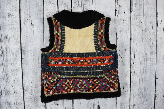 Antique Ukrainian vest / Traditional Ukrainian sl… - image 8