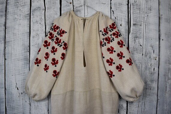 Vintage traditional Ukrainian embroidered shirt /