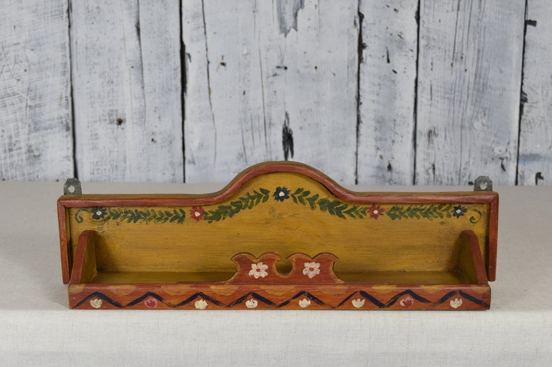 Vintage Wooden Kitchen Shelf / Wall / Wooden Storage / Etsy