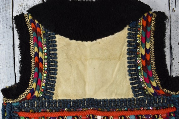 Antique Ukrainian vest / Traditional Ukrainian sl… - image 9