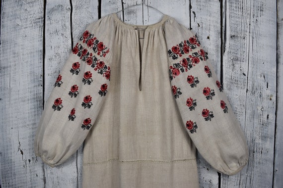 Vintage traditional Ukrainian embroidered shirt /