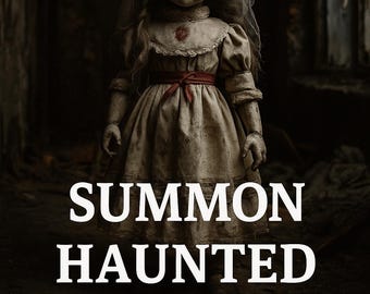 Haunted Doll Ritual Book – Spirit Doll Summoning Instructions PDF | Spirit Contact | Gothic Occult Grimoire – German
