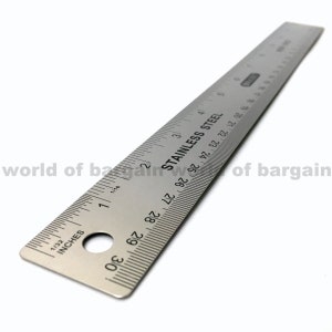 24 inch metal ruler top