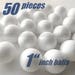 50 ct Styrofoam Balls 1' Round White Styro Foam Polystyrene Sphere Art & Craft DIY C52 