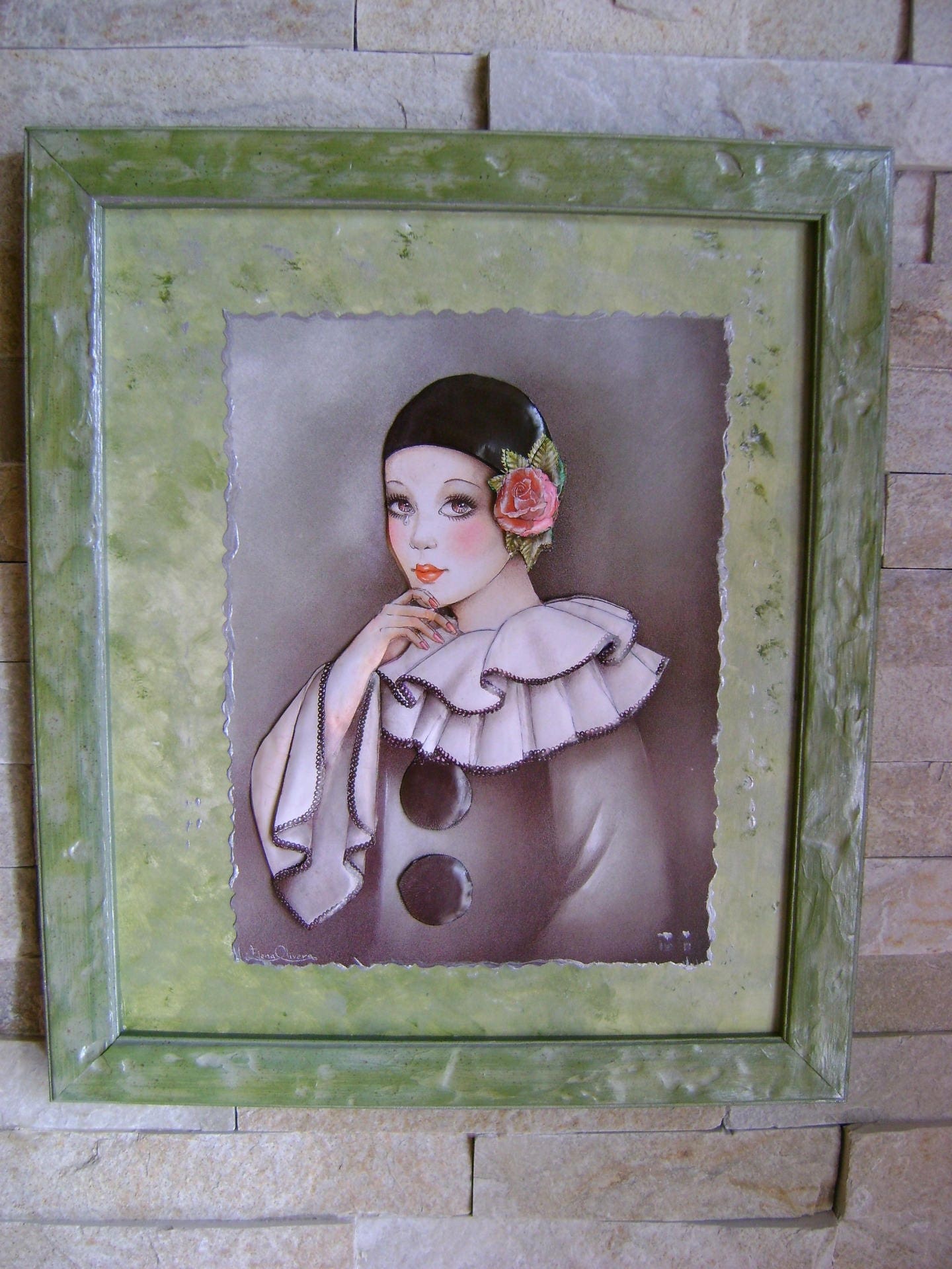 Pierrot en 3D ou Plutôt Sa Colombine 3D