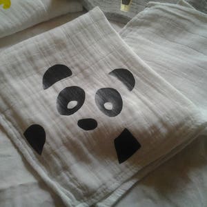 Cloth diaper personalized baby blanket, other patterns and colors image 1