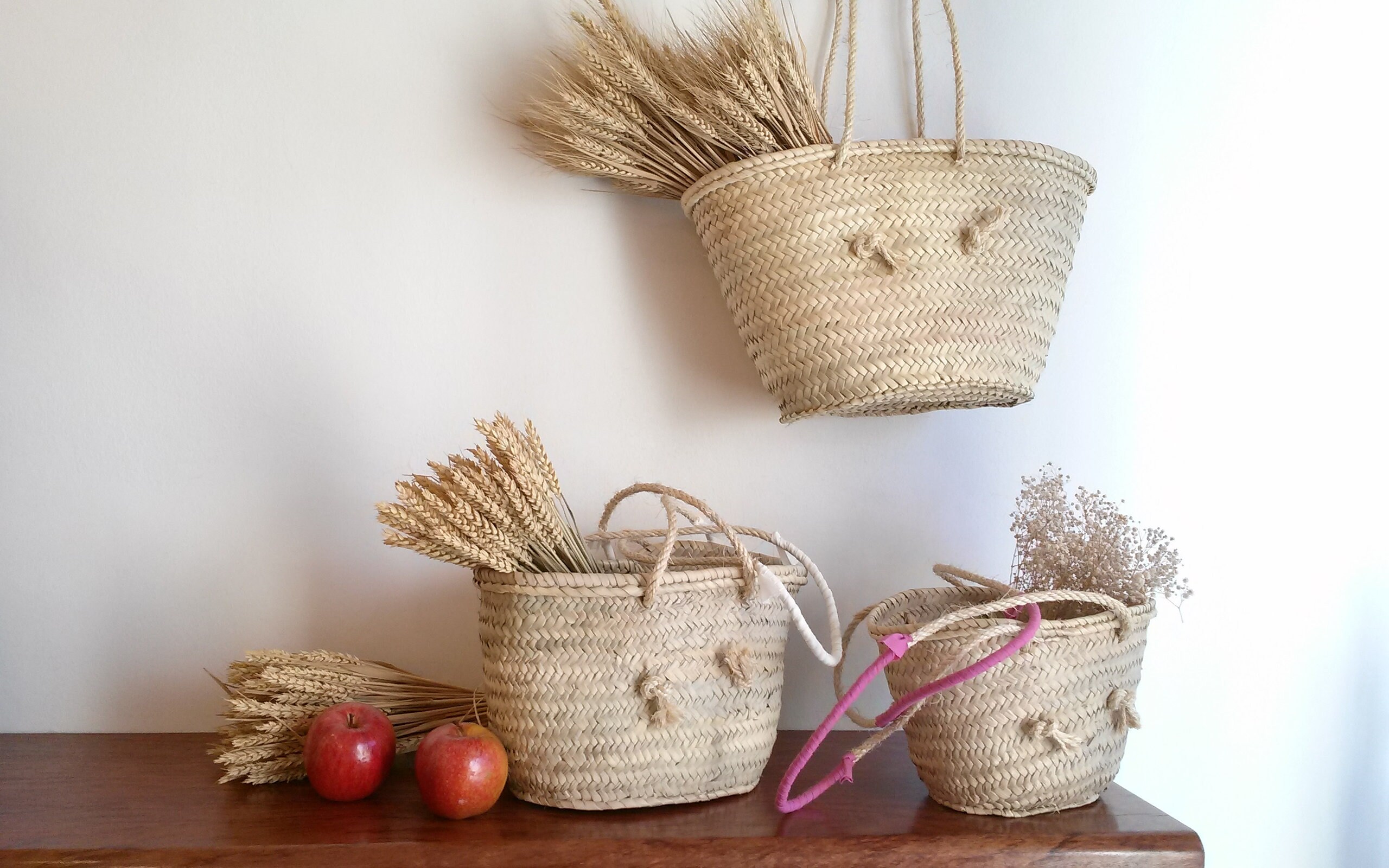 Ovale Tasche Handtasche aus Palmen Tasche langen Säcken mit | Etsy