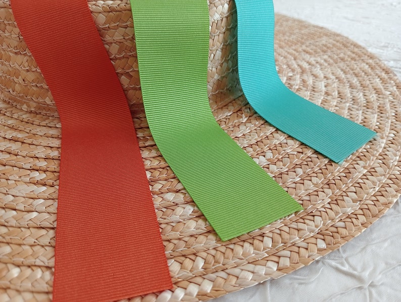 Canotier en paille naturelle, canotier paille, canotier provençal, chapeau de mariage de charme, chapeau d' été, chapeau de plage. image 10