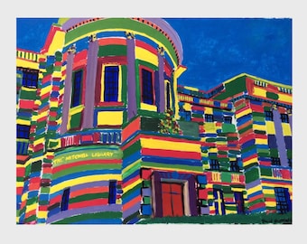 The Mitchell Library Postcard