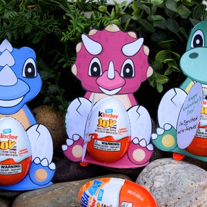 Huevo de dinosaurio para San Valentín, I'm Egg-Cited We're Friends, San Valentín para niños, San Valentín para niños, San Valentín para la escuela, San Valentín para el aula