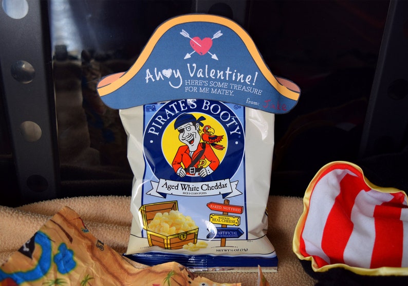 Pirate Booty Valentine Tag