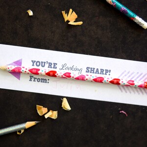 Valentine Buntstifte, Sie schreiben meine Welt, ich werde zu Ihnen gezeichnet, Sie suchen scharf, Kinder Valentines, Kinder Valentines, Schul Valentine