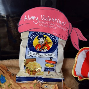 Pirate Booty Valentine Tag