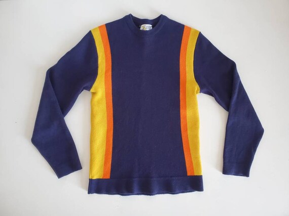 70s/80s Beconta Retro Striped Sweater - image 2