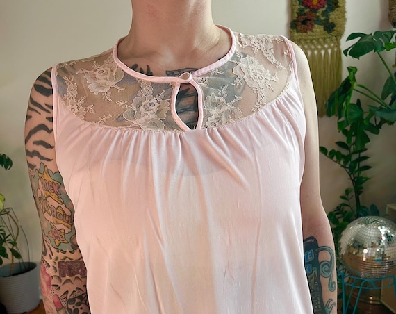 60s Katz Pink Nightgown