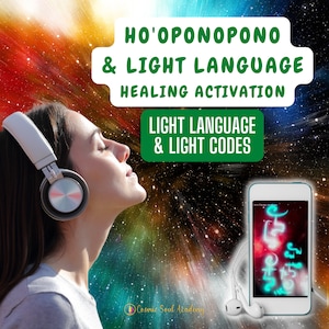 Ho&#39;oponopono Healing: Light Language Activation & Light Codes (Digital Download)